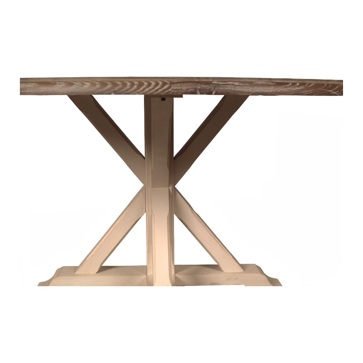 Chicago Dining Table in Light Burnt Oak