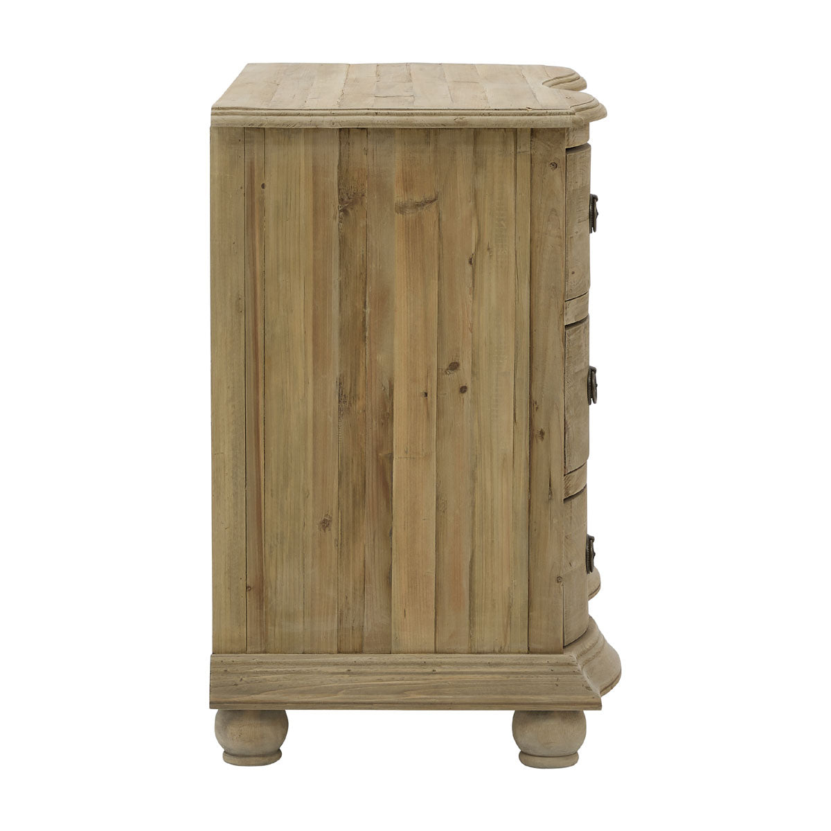 Pine Three-Drawer Chest in Natural Pine