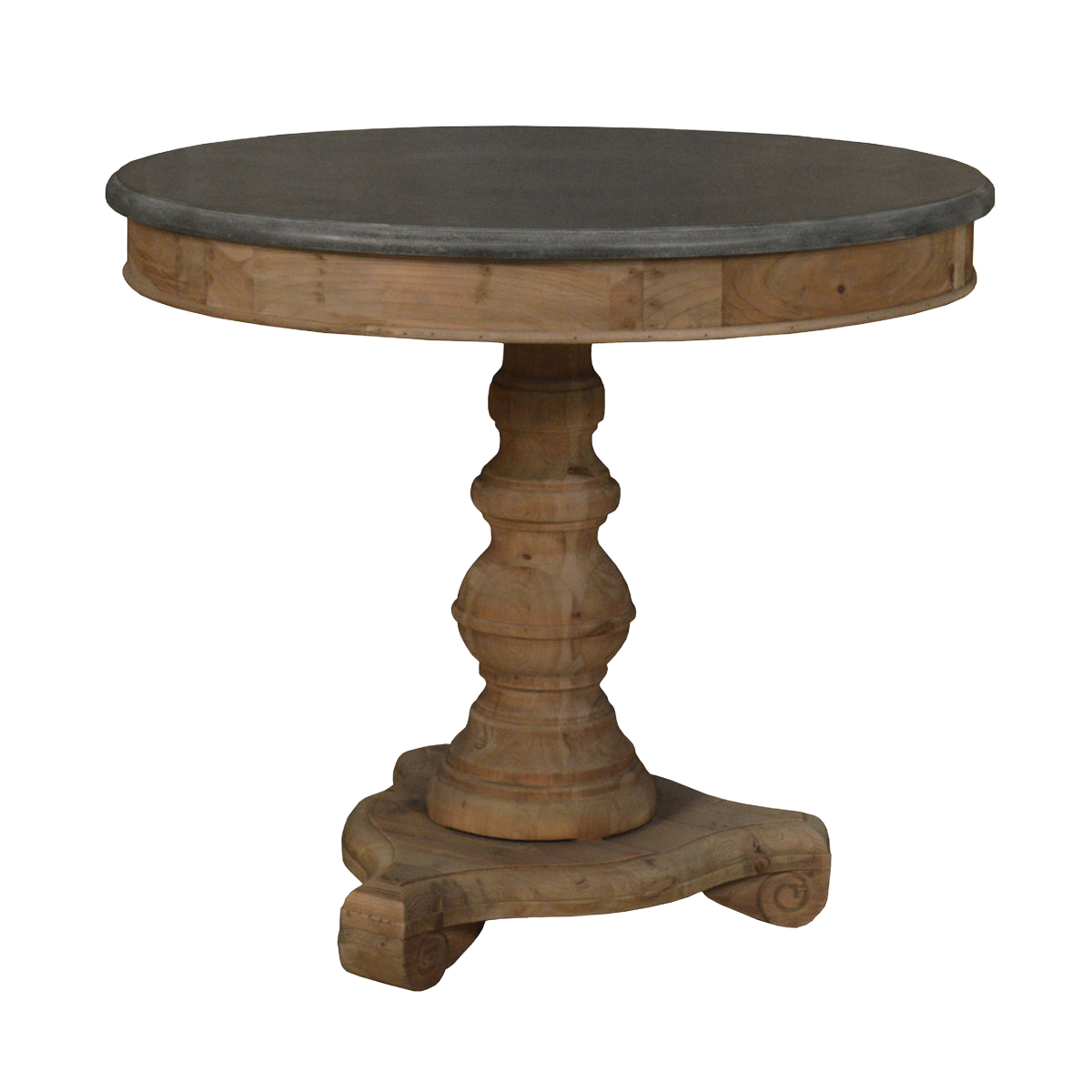 Stone Top Breakfast Table w/ Natural Base