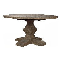 60" Round Dining Table in Elm