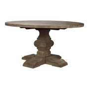 60" Round Dining Table in Elm