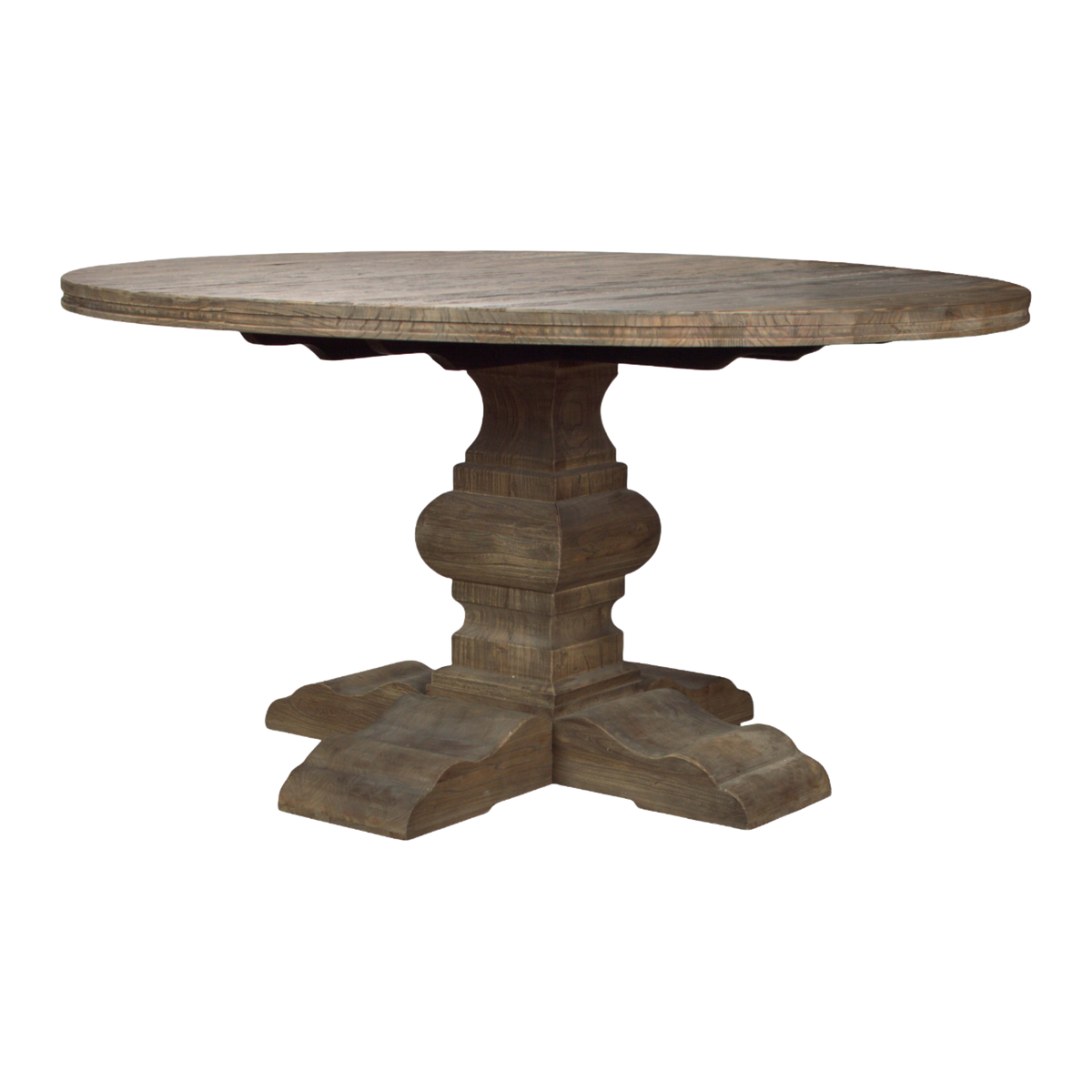 60" Round Dining Table in Elm