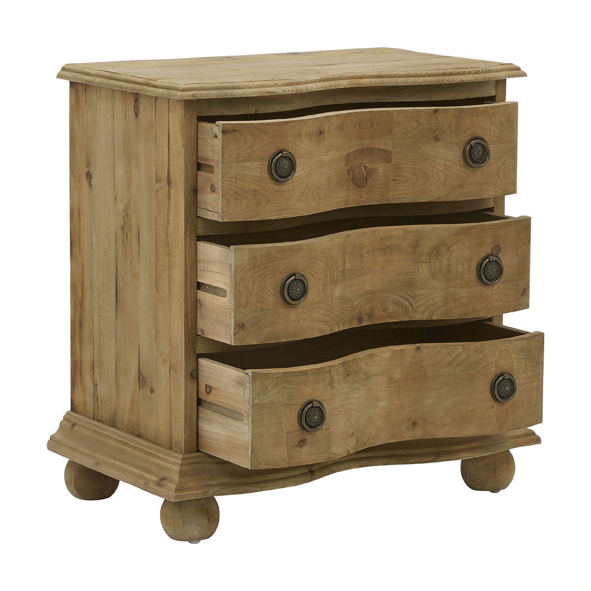 Three Drawer Chest in Reclaimed Pine