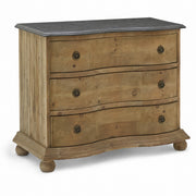 3 Drawer Chest with Blue Stone Top