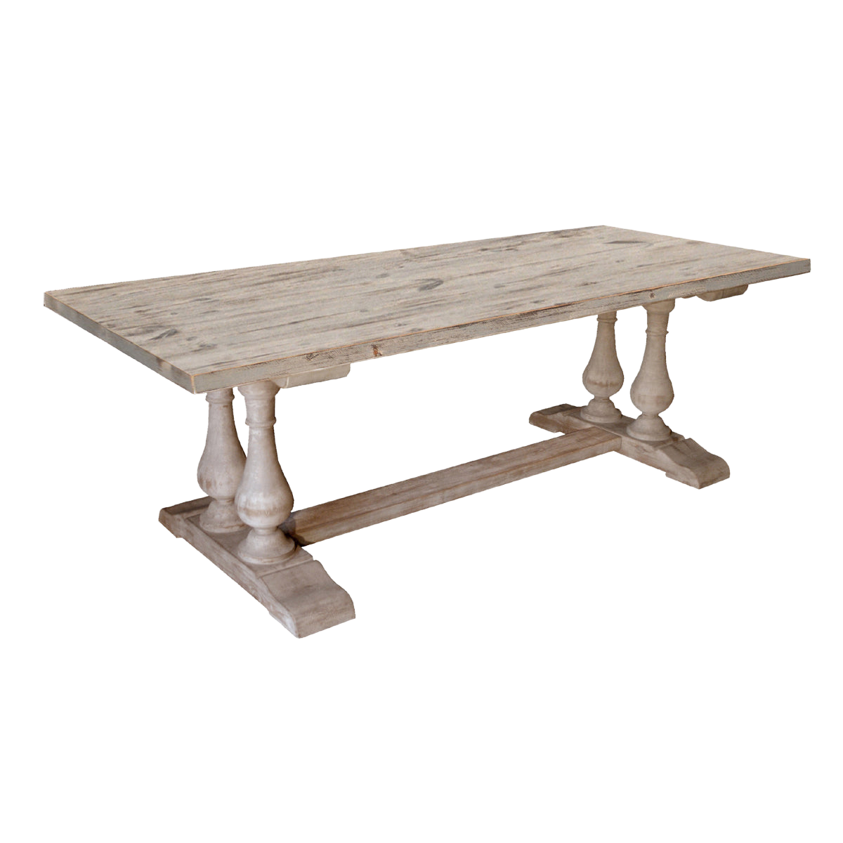 Reclaimed Pine Plank Style Din Table