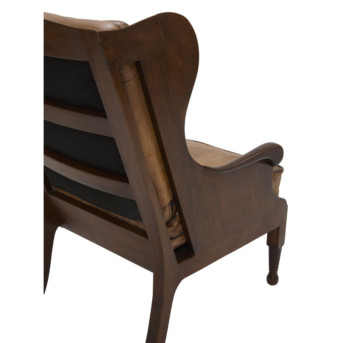 Dalston Highback Chair in Antique Buffalo Leather