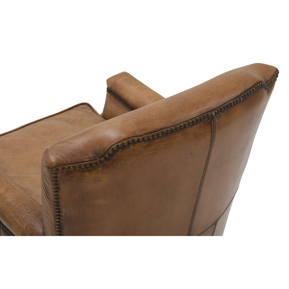 Oxenholme Club Chair in Antique Buffalo Leather