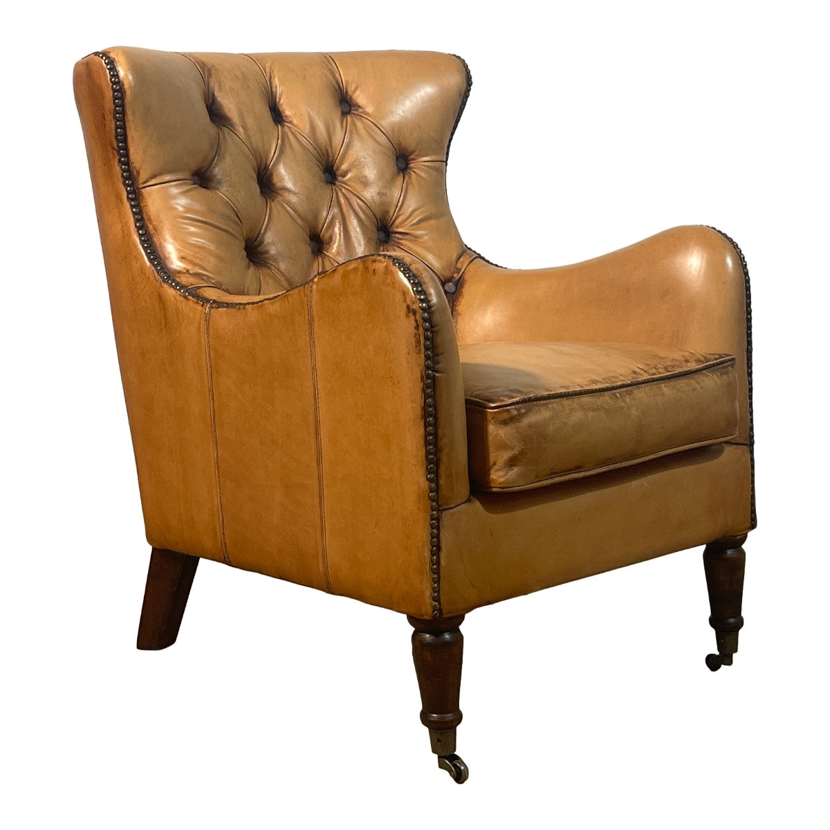 Wrexham Club Chair in Antique Buffalo