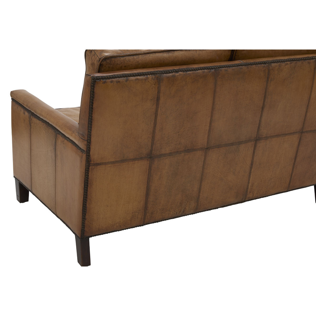 Keswick Two-Seater Sofa in Antique Buffalo Leather