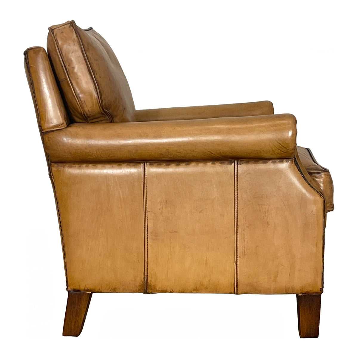 Glencoe Armchair in Antique Buffalo Leather
