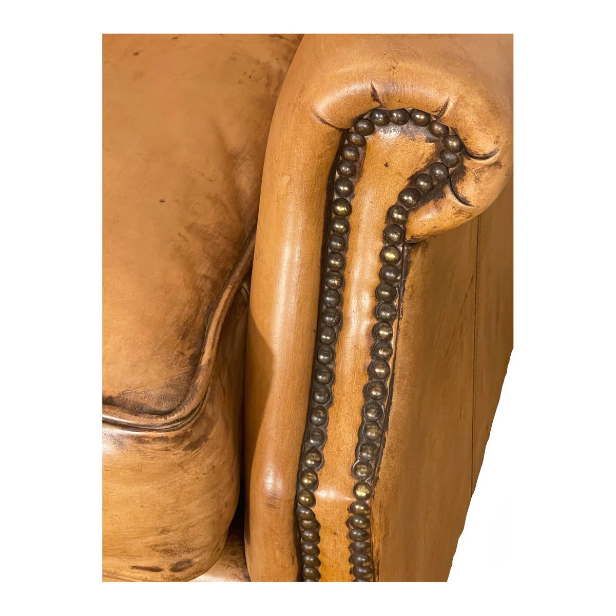 Glencoe Armchair in Antique Buffalo Leather
