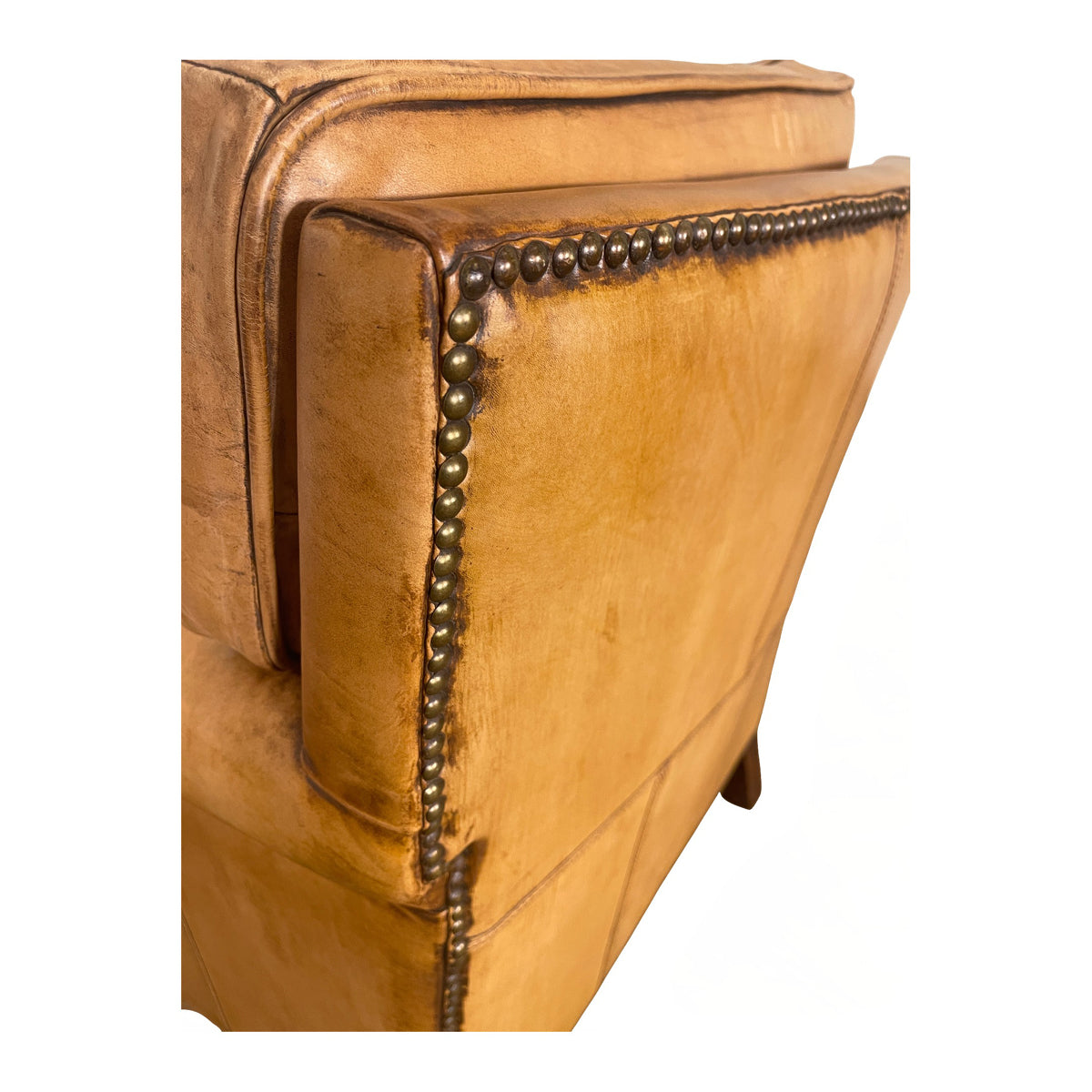 Glencoe Armchair in Antique Buffalo Leather