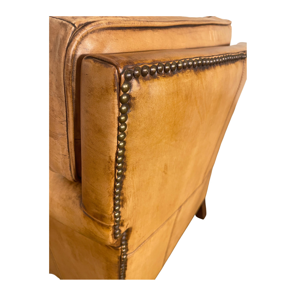Glencoe Armchair in Antiqued Buffalo