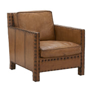 Broadford Armchair in Antique Buffalo Leather