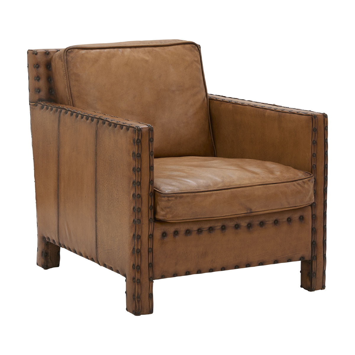 Broadford Antique Buffalo Armchair