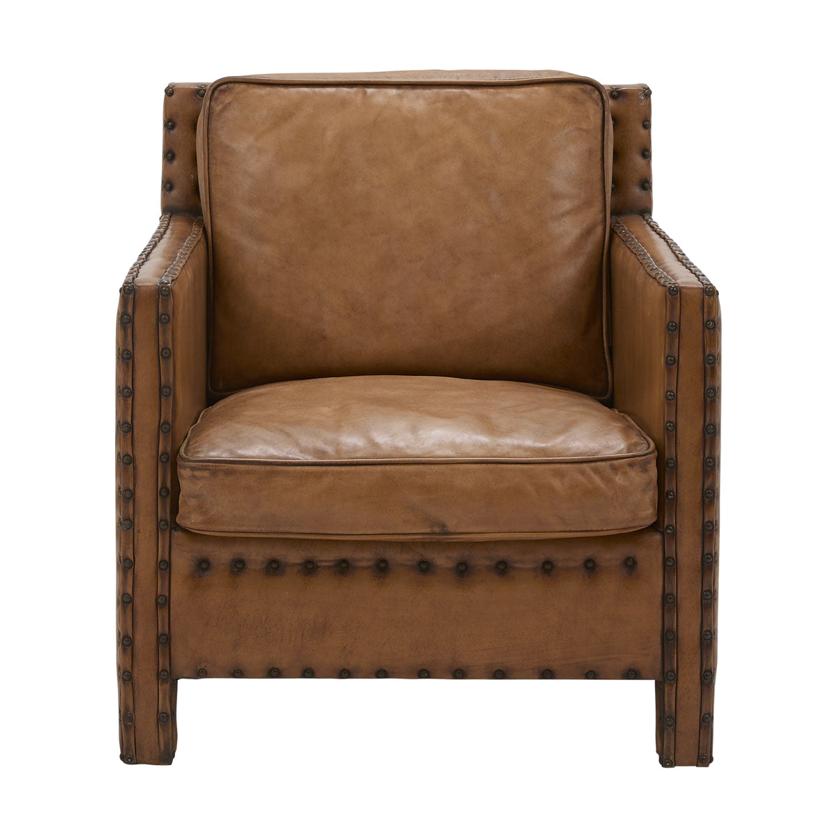 Broadford Antique Buffalo Armchair
