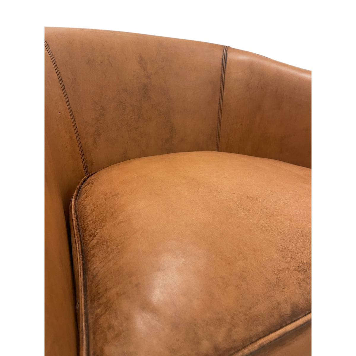 Renee Armchair in Antique Buffalo Leather