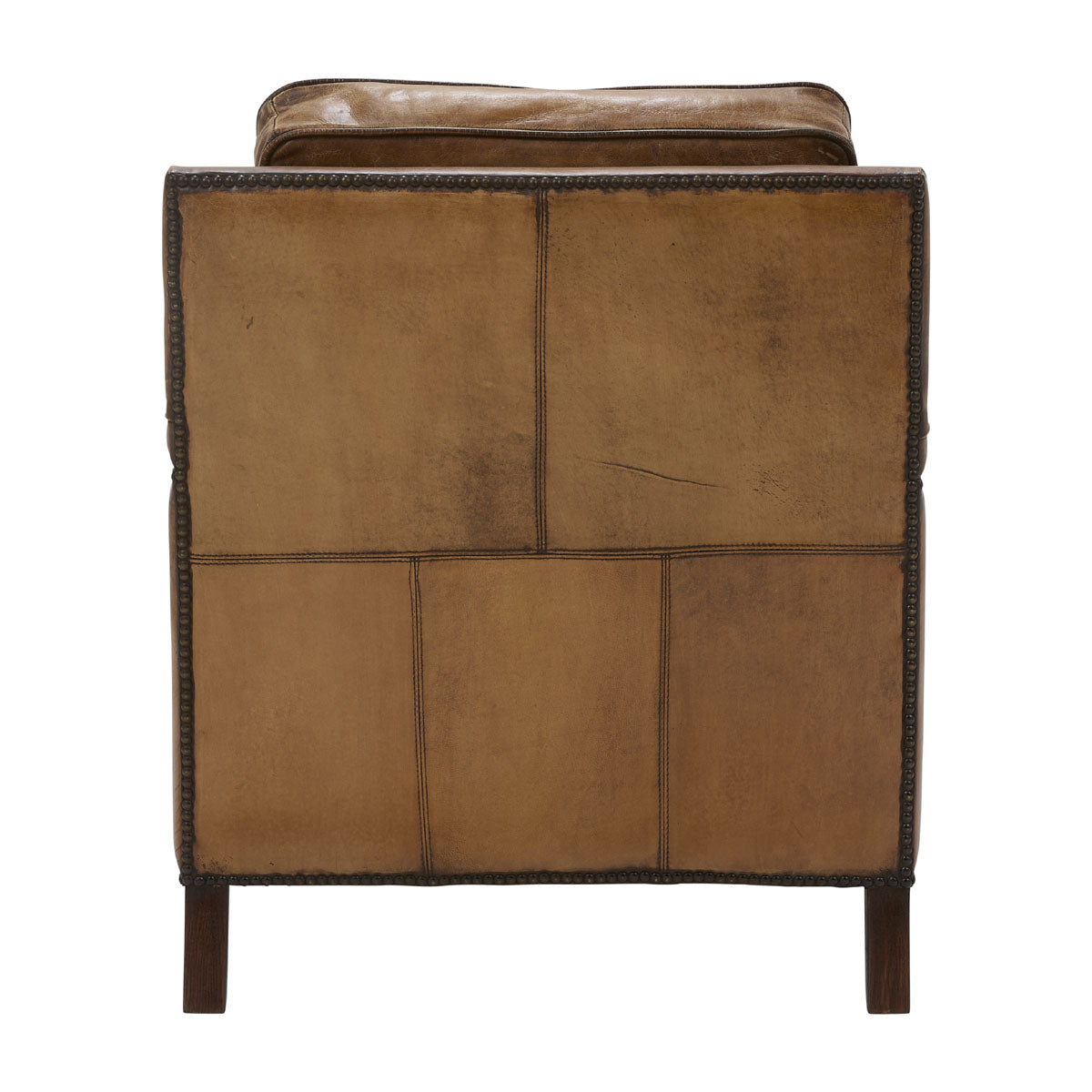 Keswick Club Chair in Antique Buffalo Leather