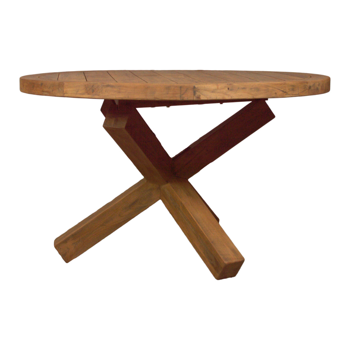 Mexico Round Teak Dining Table 51.5"