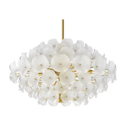 Newman Chandelier in Brass