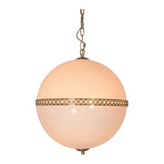 Cranes Chandelier in Brass