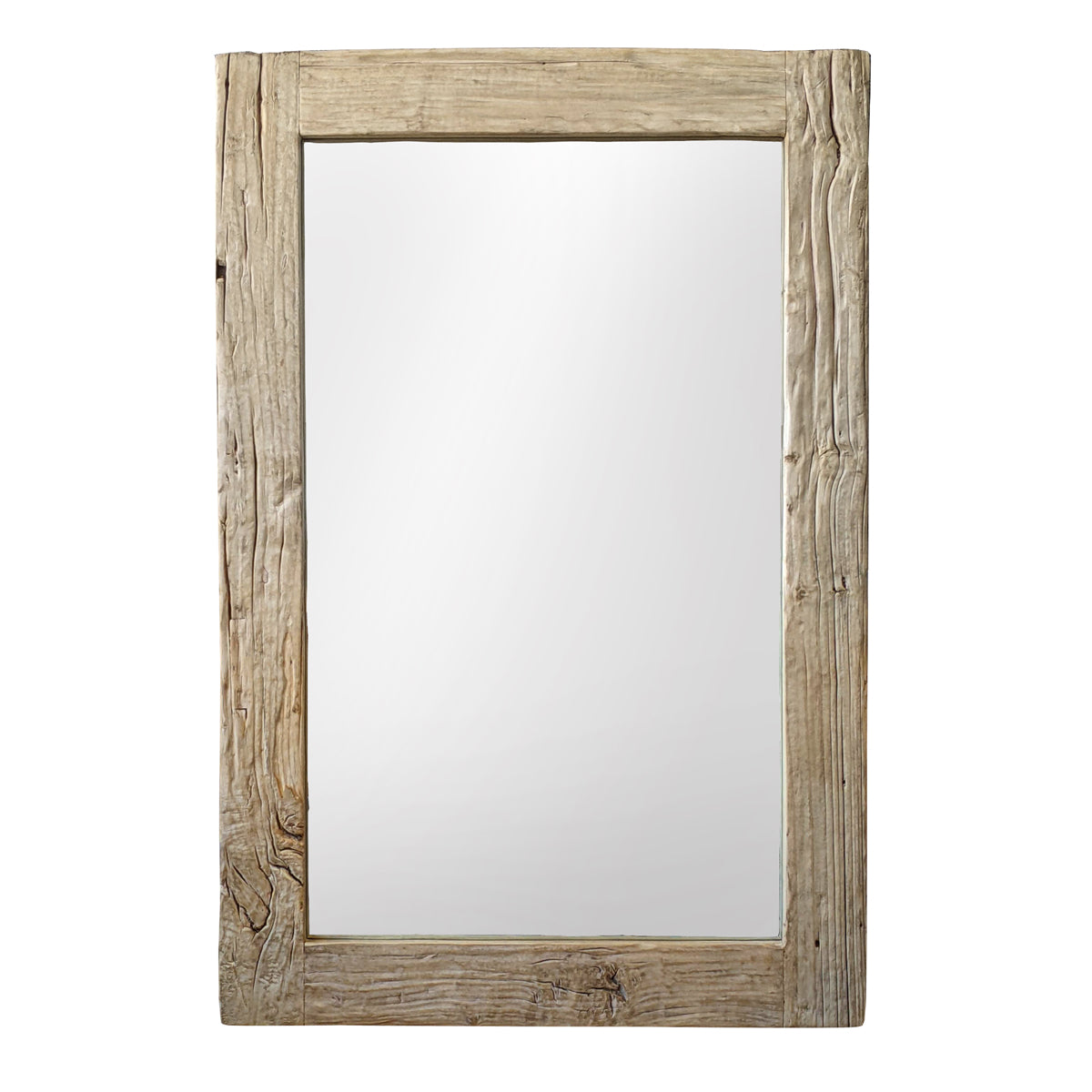 Mirror in Bleached Reclaimed Elm
