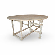 Oval Drop Leaf Dining Table