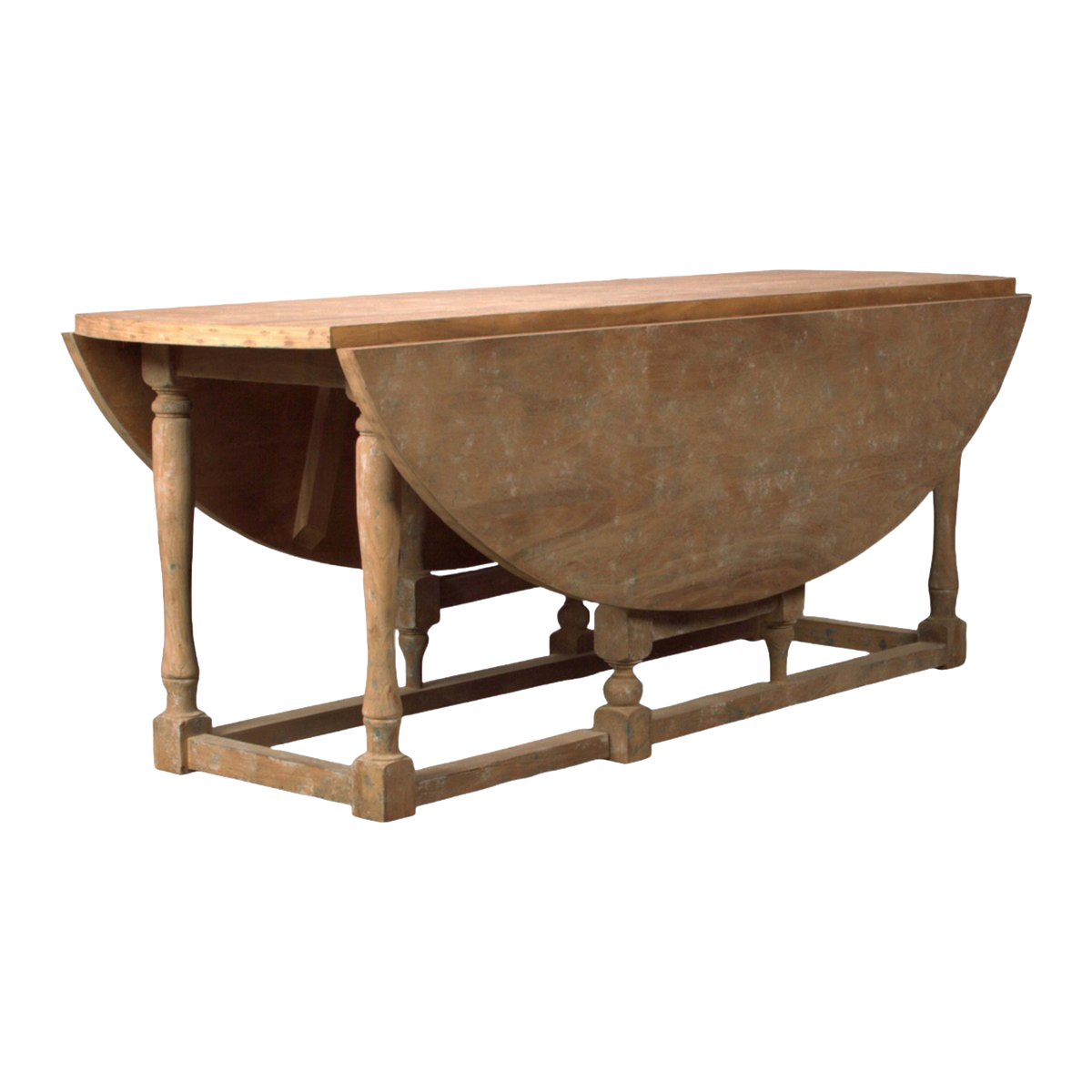 Oval Drop Leaf Dining Table