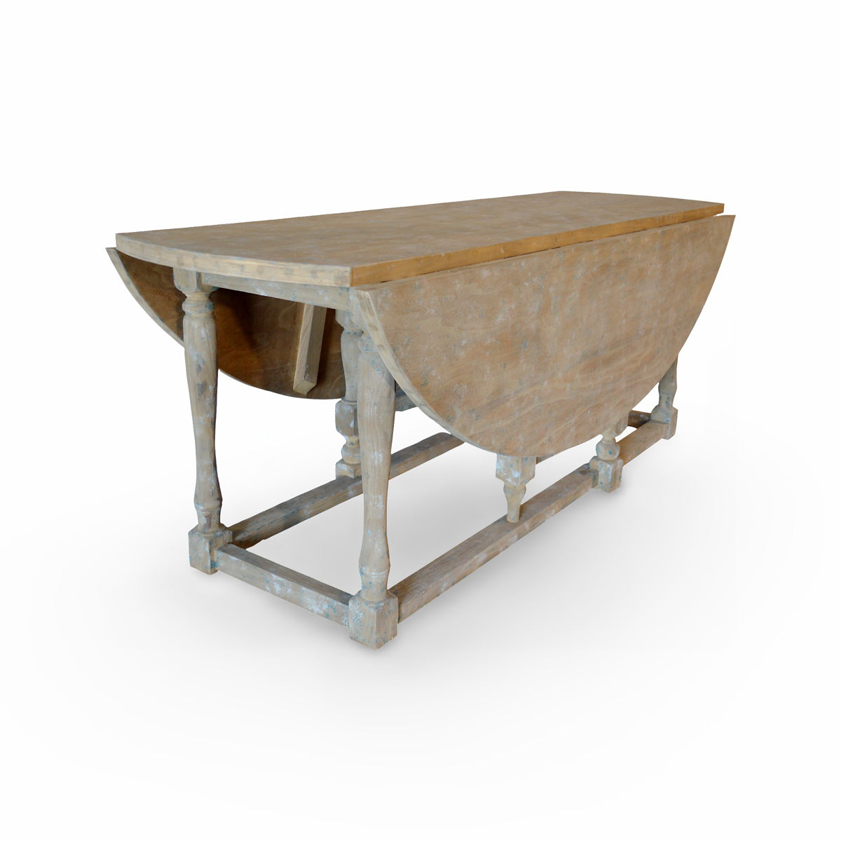 Oval Drop Leaf Dining Table