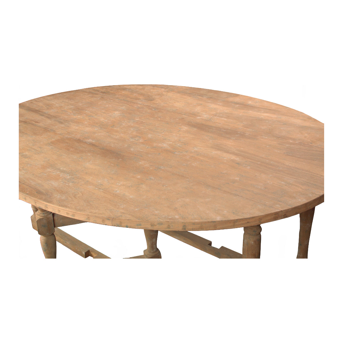 Oval Drop Leaf Dining Table