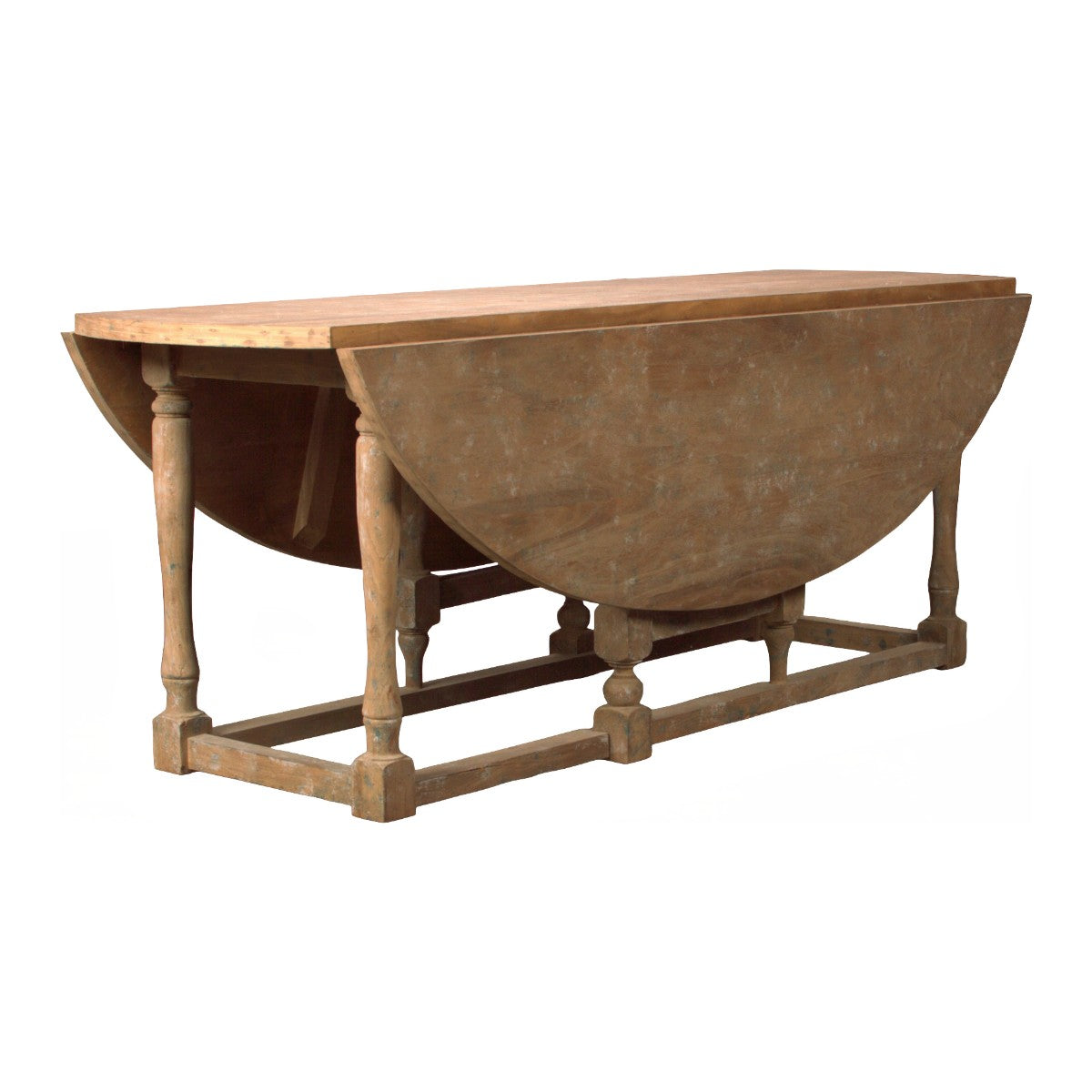 Oval Drop Leaf Dining Table