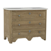 Patric Single Vanity with Marble Top
