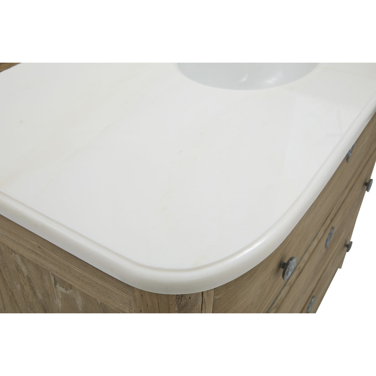Patric Single Vanity with Marble Top