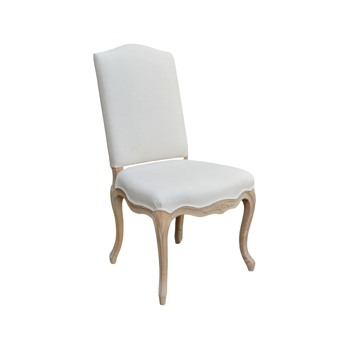 Cathy Dining Chair Distressed Pine/Linen