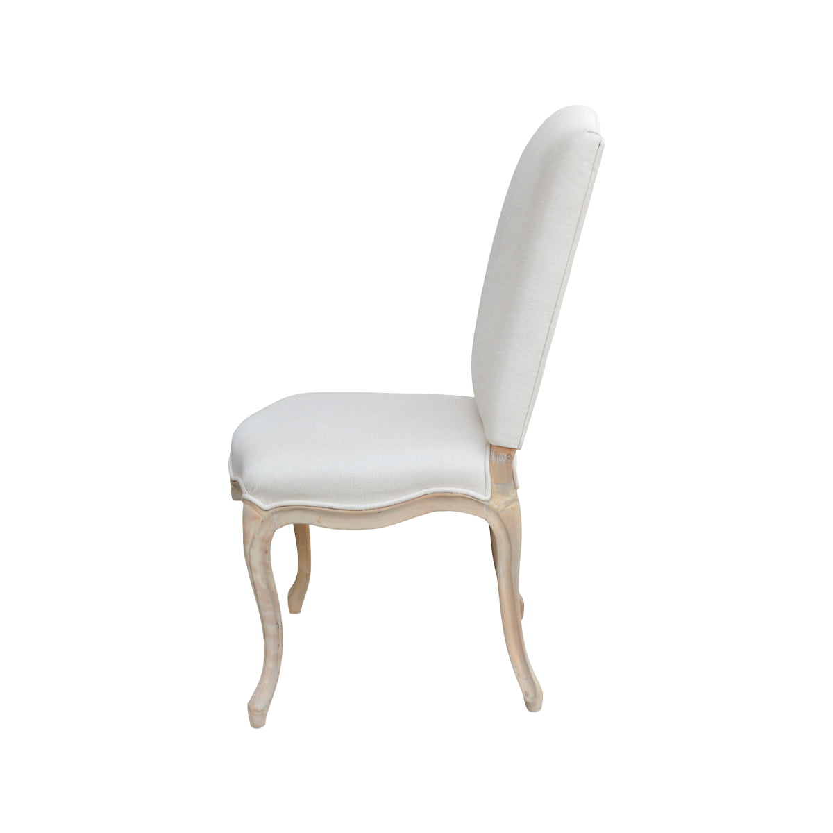Cathy Dining Chair Distressed Pine/Linen
