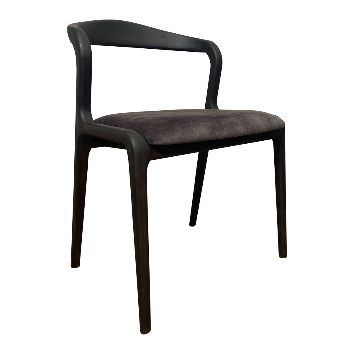 Laurence Side Chair in Adore Dark Grey