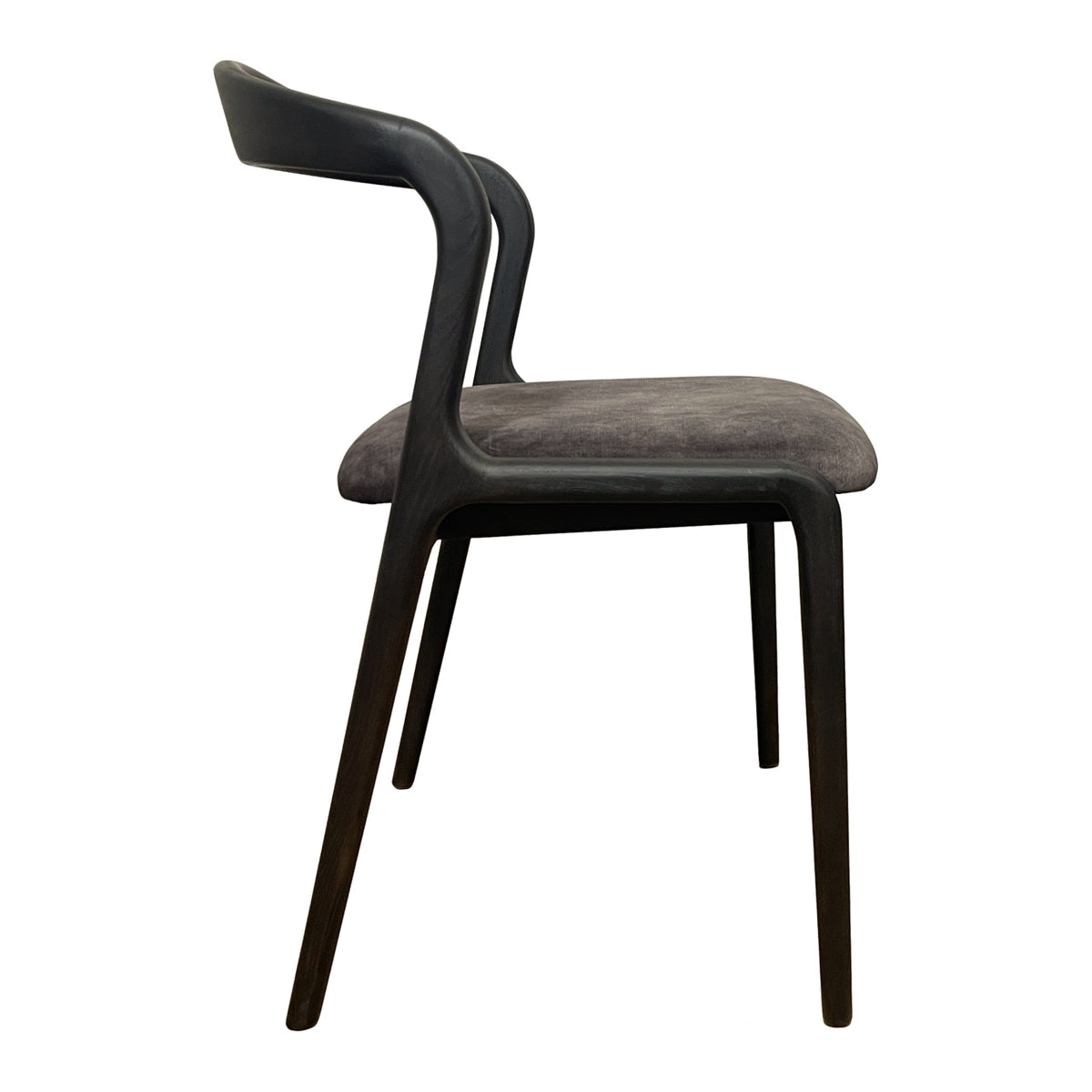 Laurence Side Chair in Adore Dark Grey