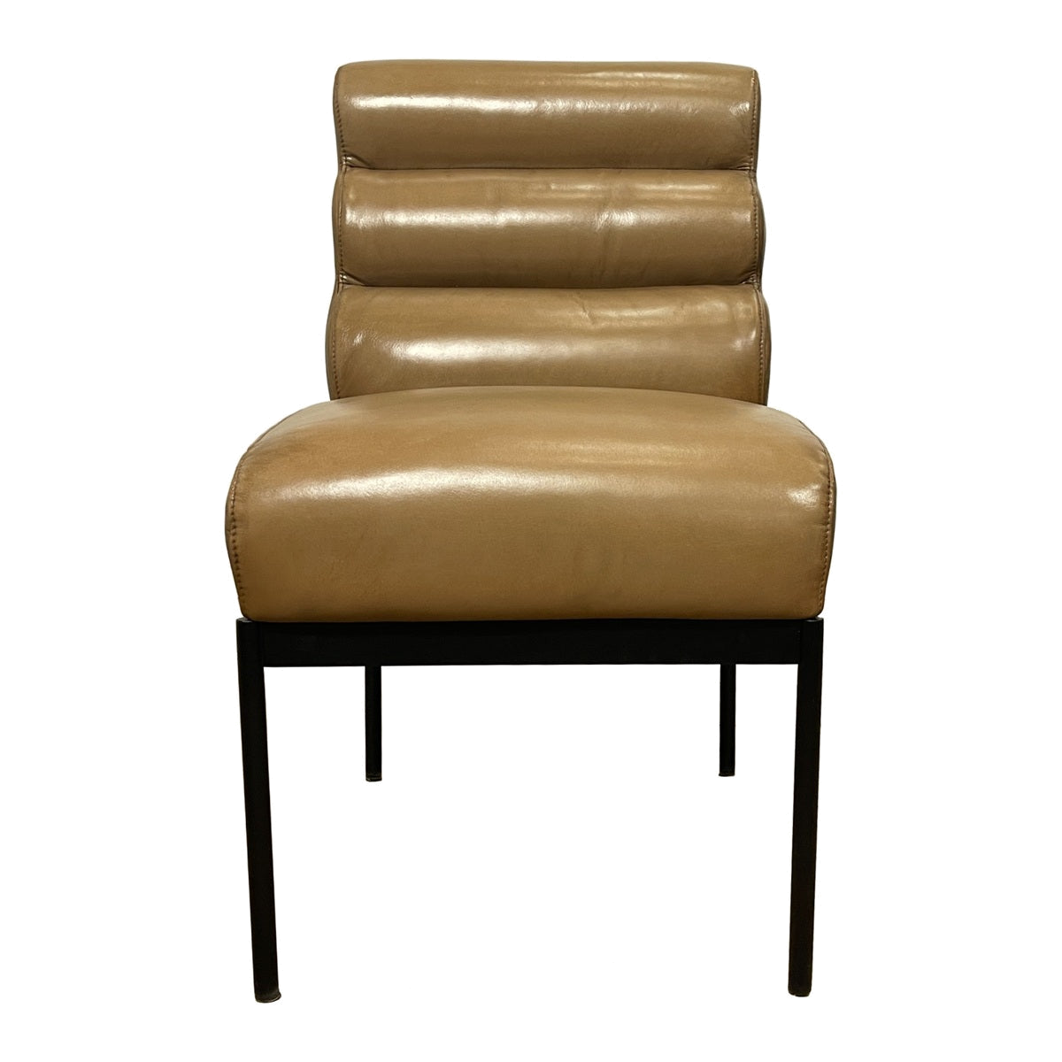 Milano Chair in Camel Leather