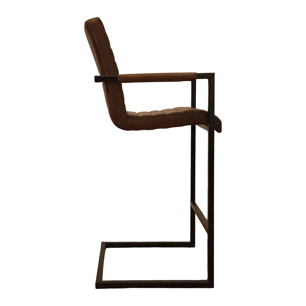 Sabina Barstool in Light Brown Leather