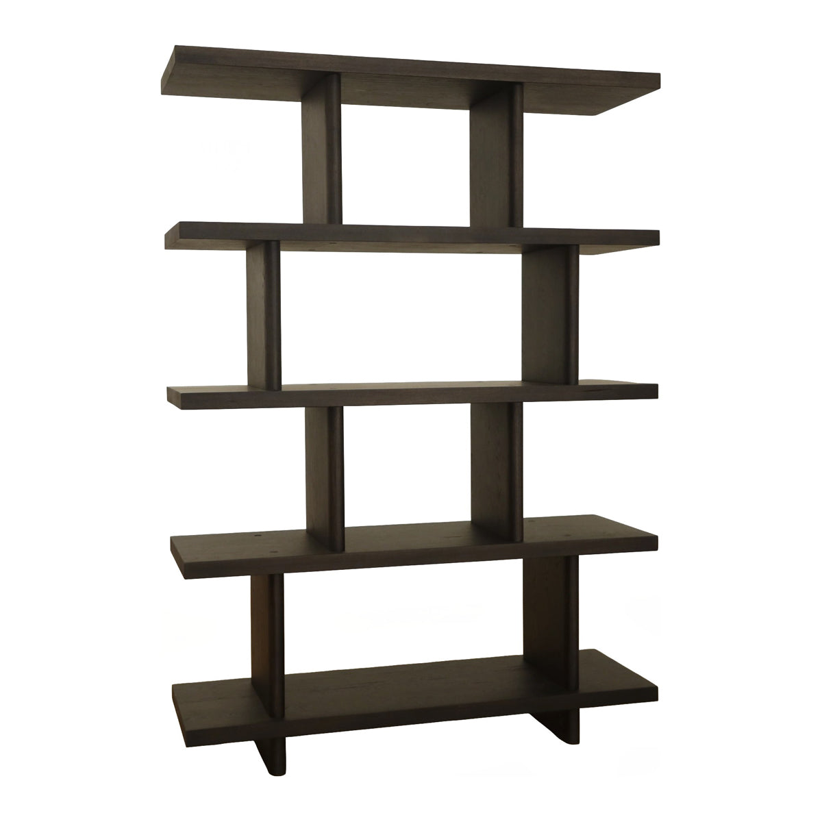 Valencia Bookcase in Black Oak