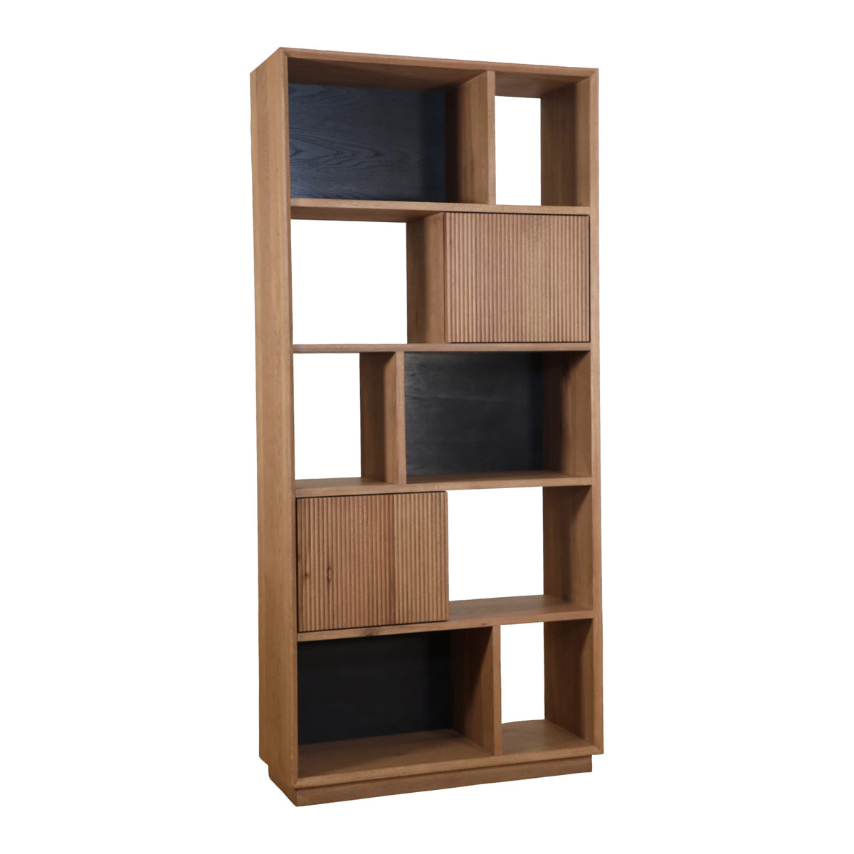 Dawson Bookcase in Oak-Honey Finish