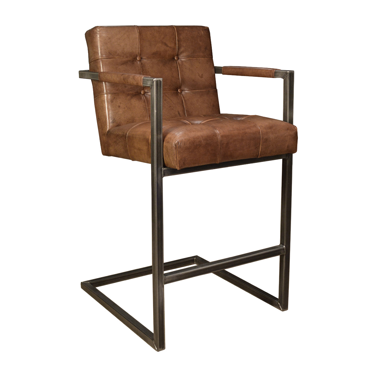 Jenson Barstool in Lt Brown Buffalo