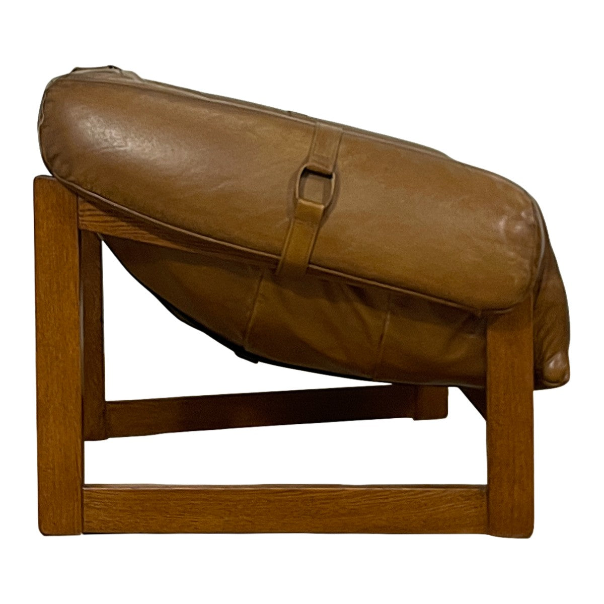 Bruce Armchair in Light Brown Leather