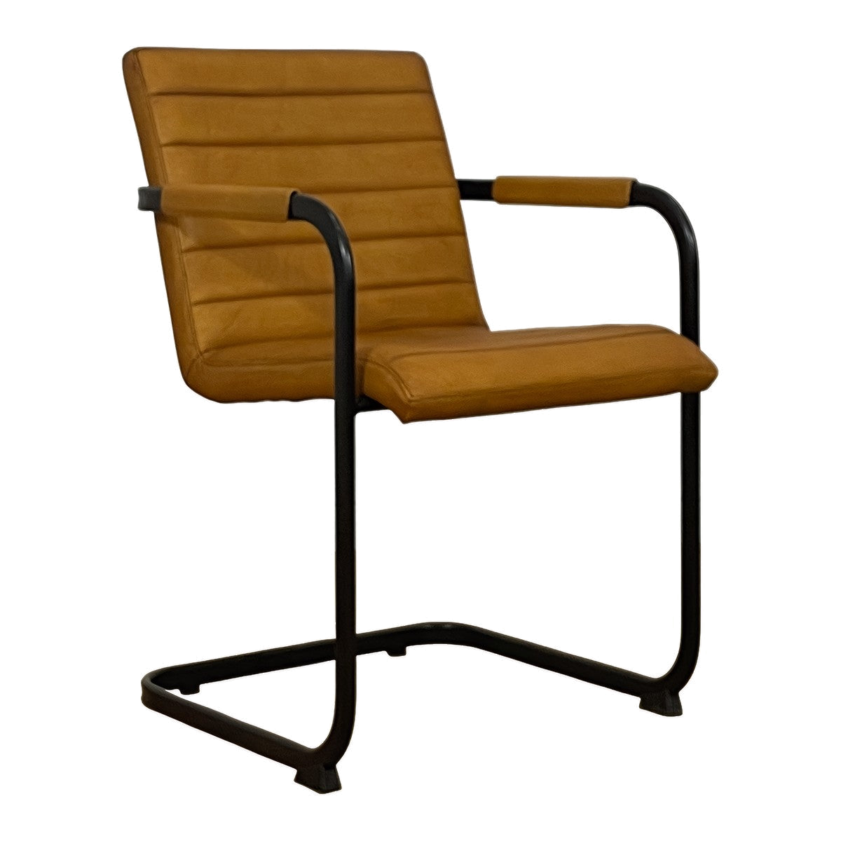 Cybill Armchair in Cognac Leather