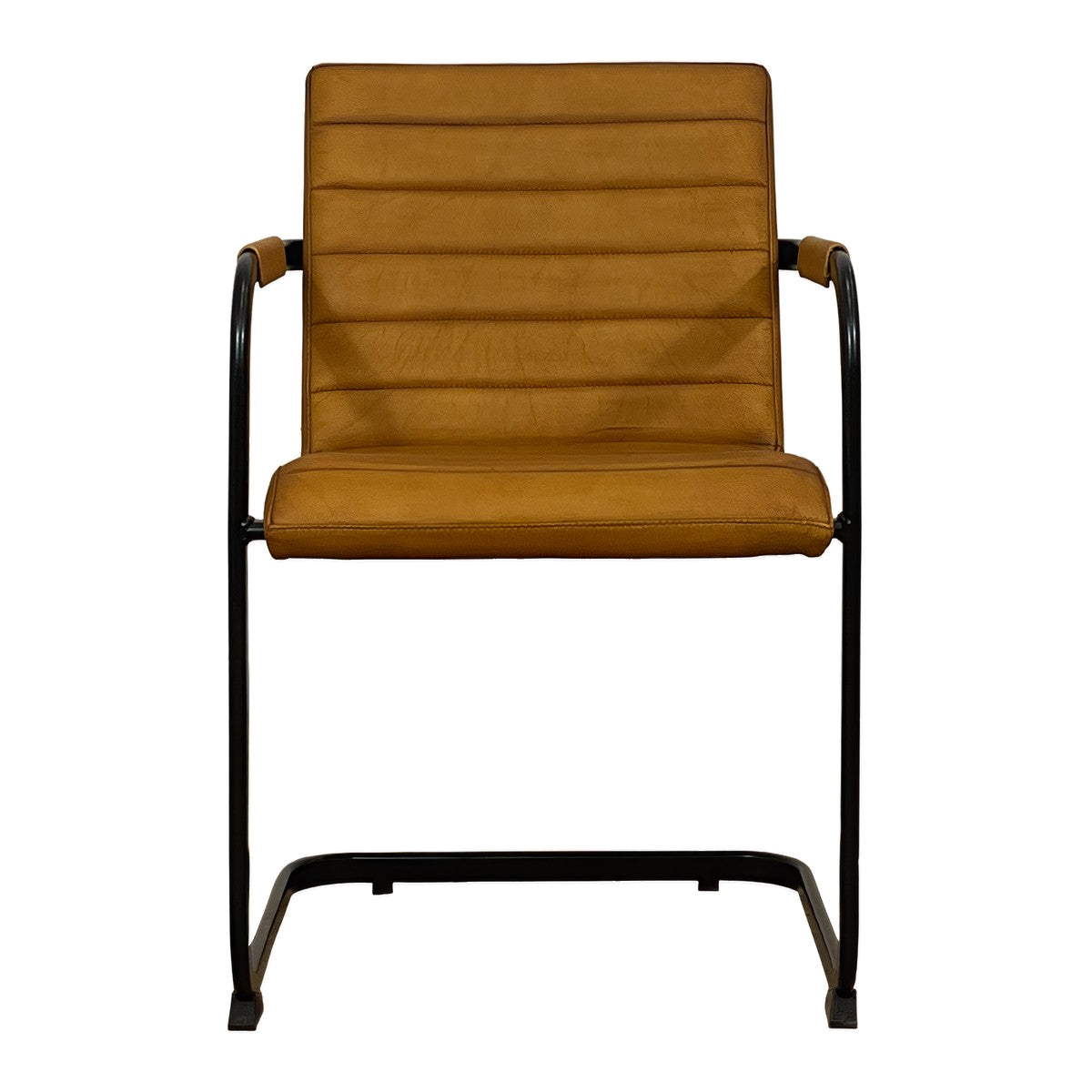 Cybill Armchair in Cognac Leather