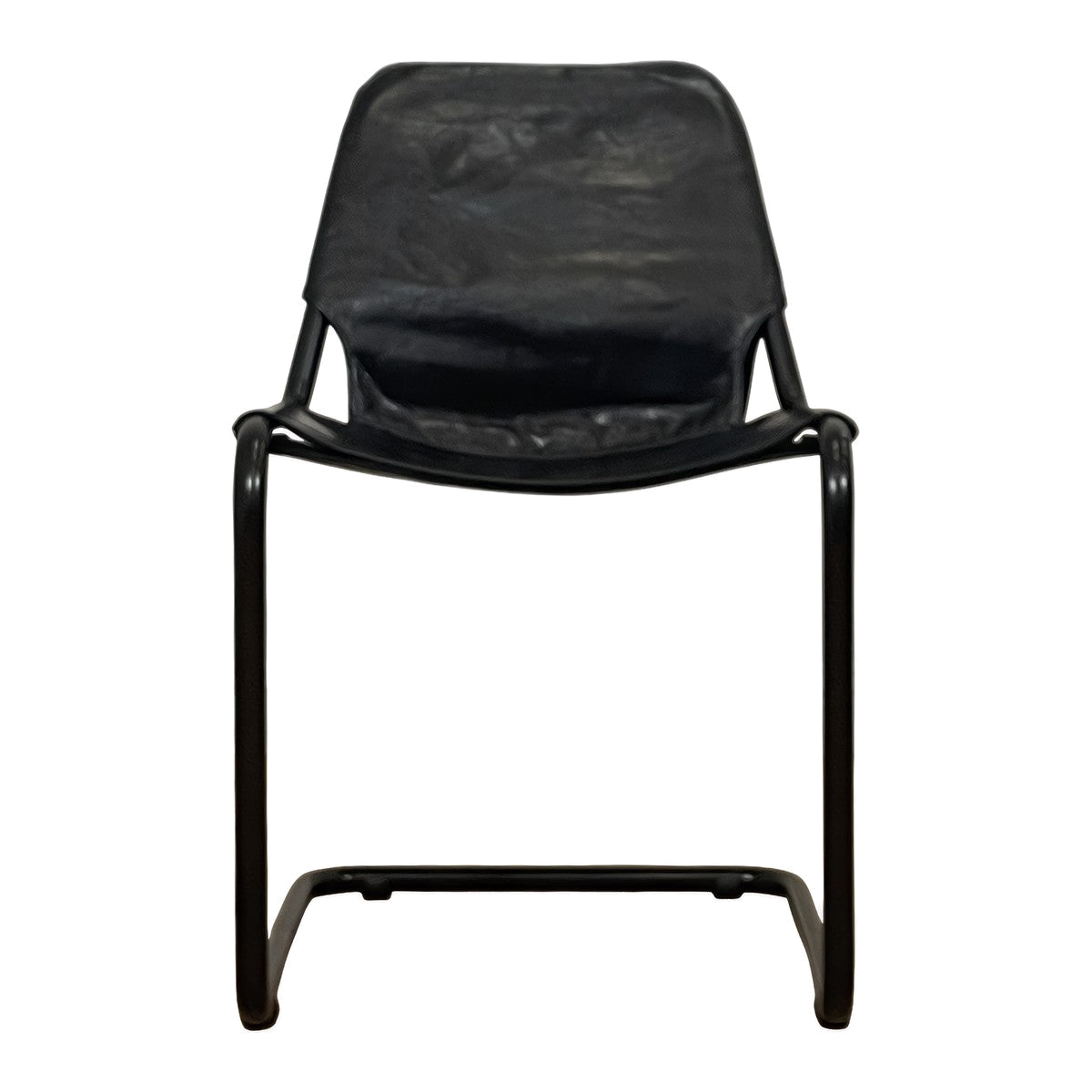 Tondo Chair in Black Leather