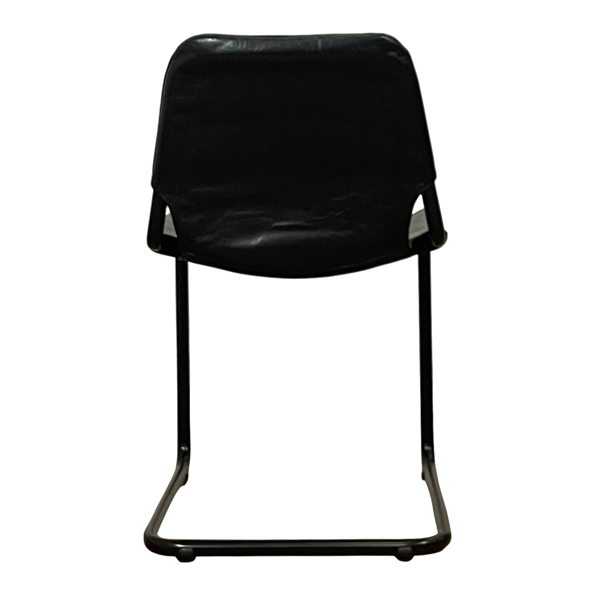 Tondo Chair in Black Leather