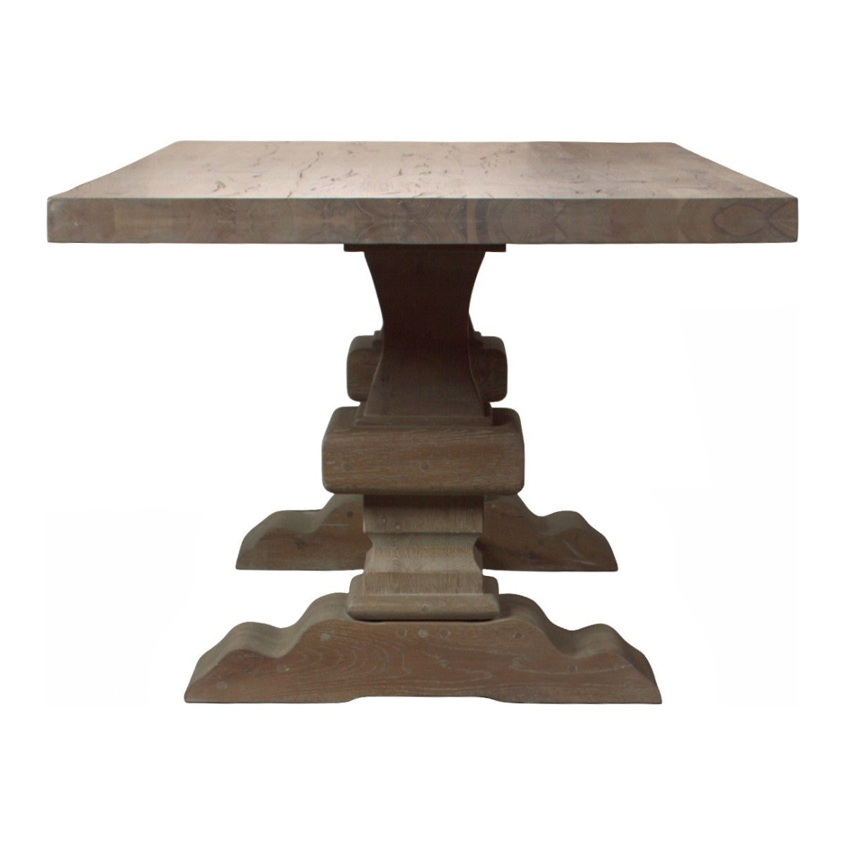 Paris Dining Table Small in Rustic Oak