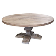 Paris Round Dining Table, Large in Rustic Oak