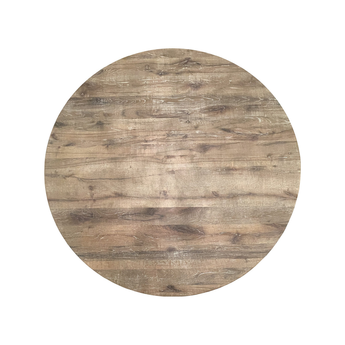 Paris Round Dining Table, Large in Rustic Oak